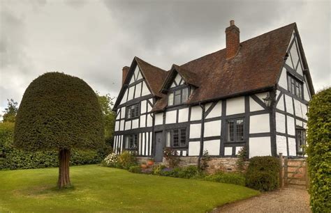 tudor wooden houses